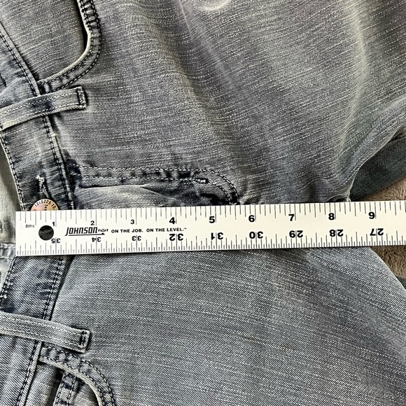 Current/Elliott The Fling Jean 24 Boyfriend Bleached Out Navy Casual Comfy Boho - Picture 14 of 14